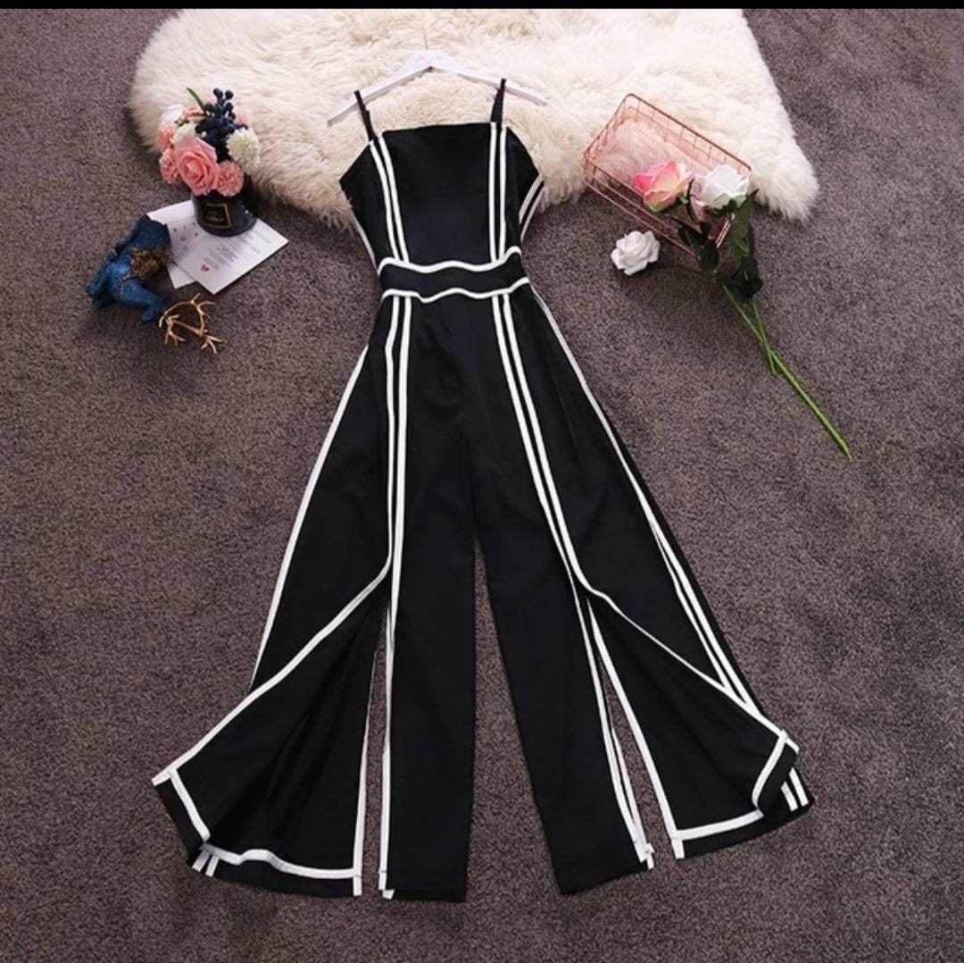 Milkyway trendy front slit jumpsuit for women – milkywayonline.in